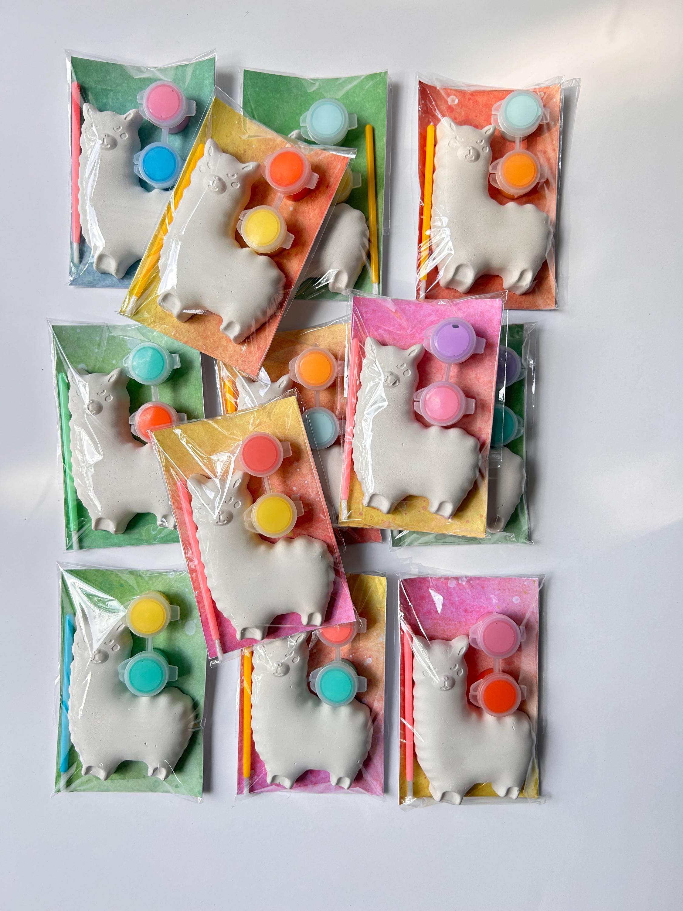 Alpaca Animal Party Favor Paint Kits Theme Party Fiesta Summer Party