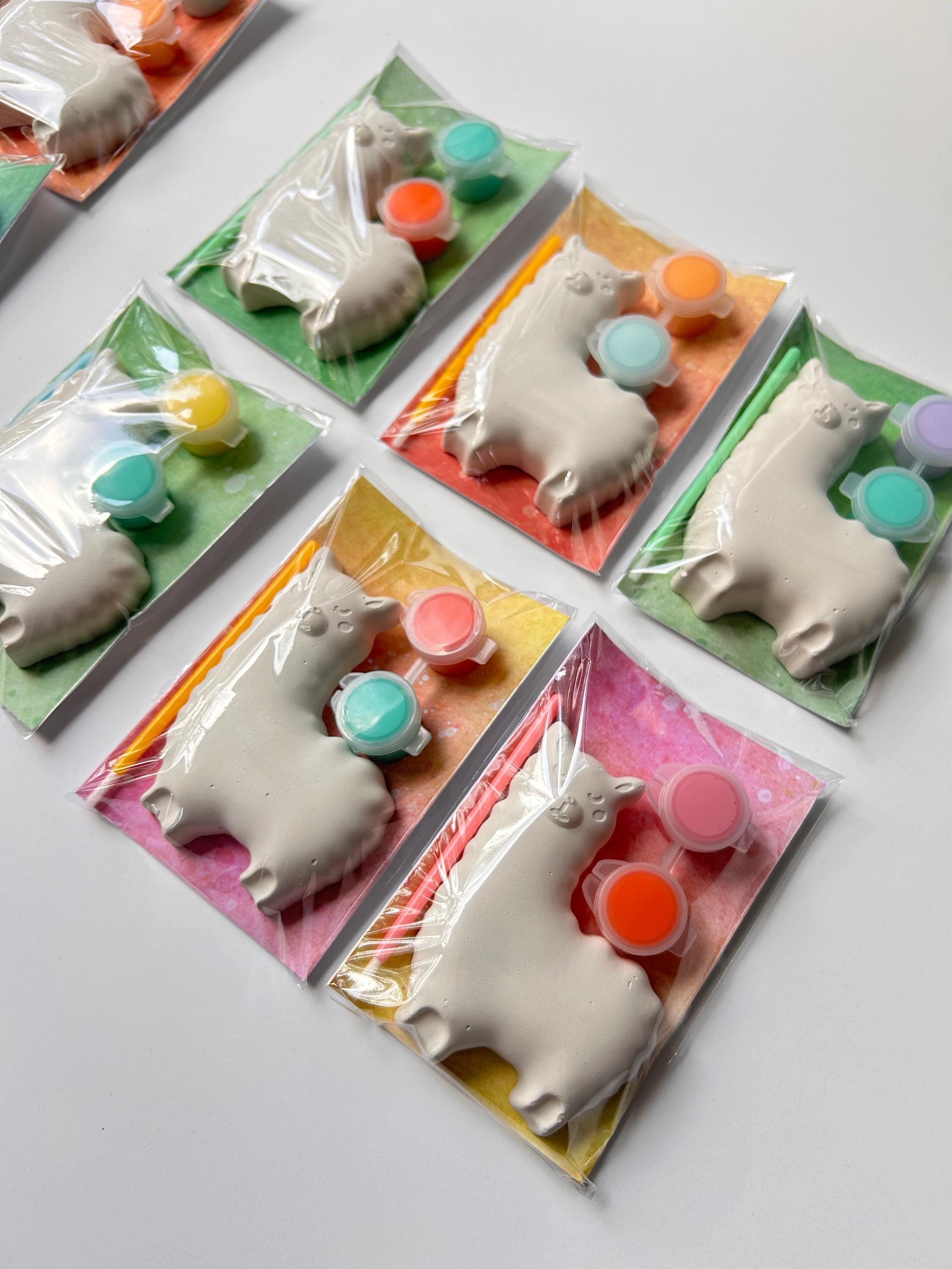 Alpaca Animal Party Favor Paint Kits Theme Party Fiesta Summer Party