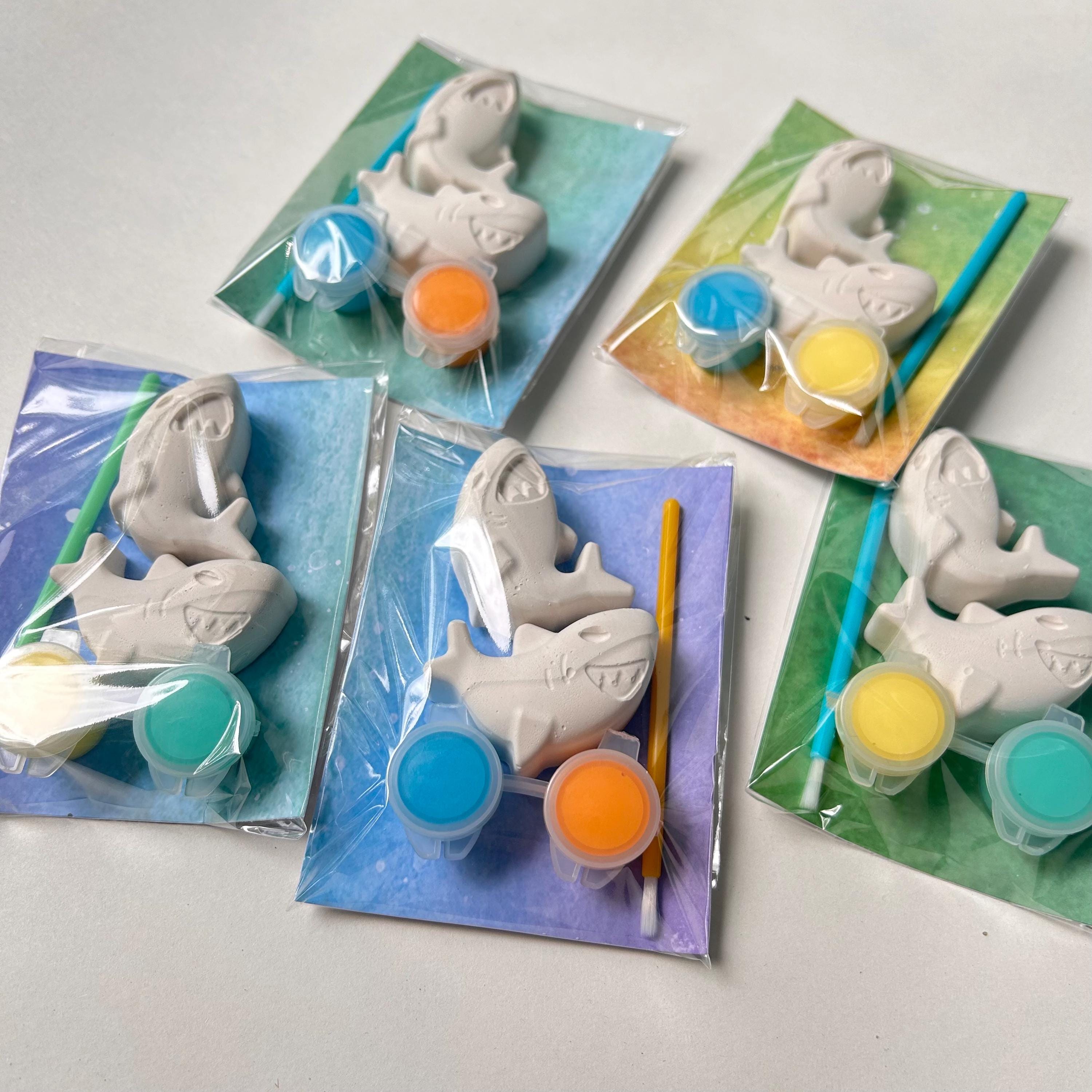 Shark Party Favor Paint Kits Theme Party Summer Pool Party Craft Shark Week Craft