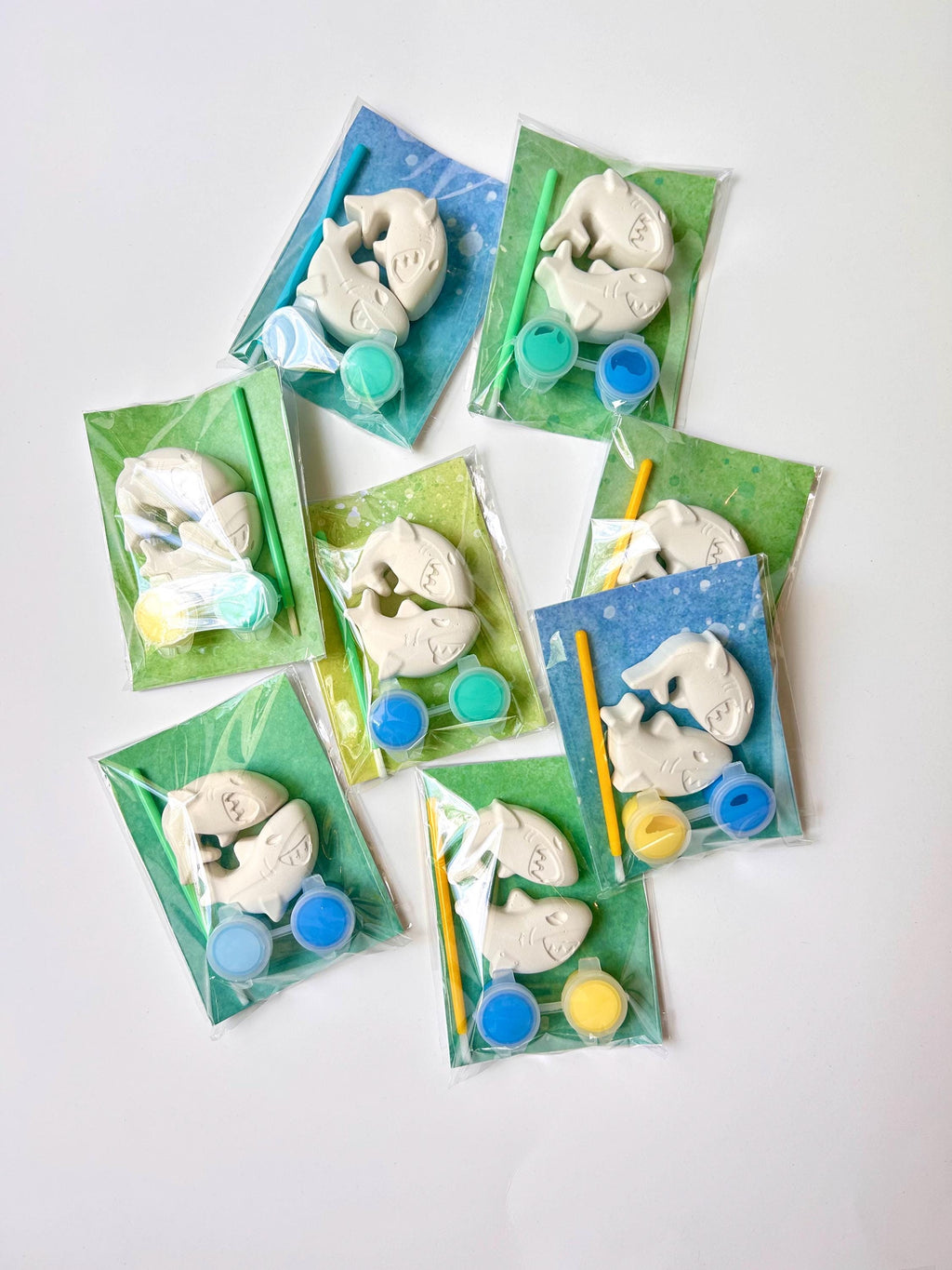 Shark Party Favor Paint Kits Theme Party Summer Pool Party Craft Shark Week Craft