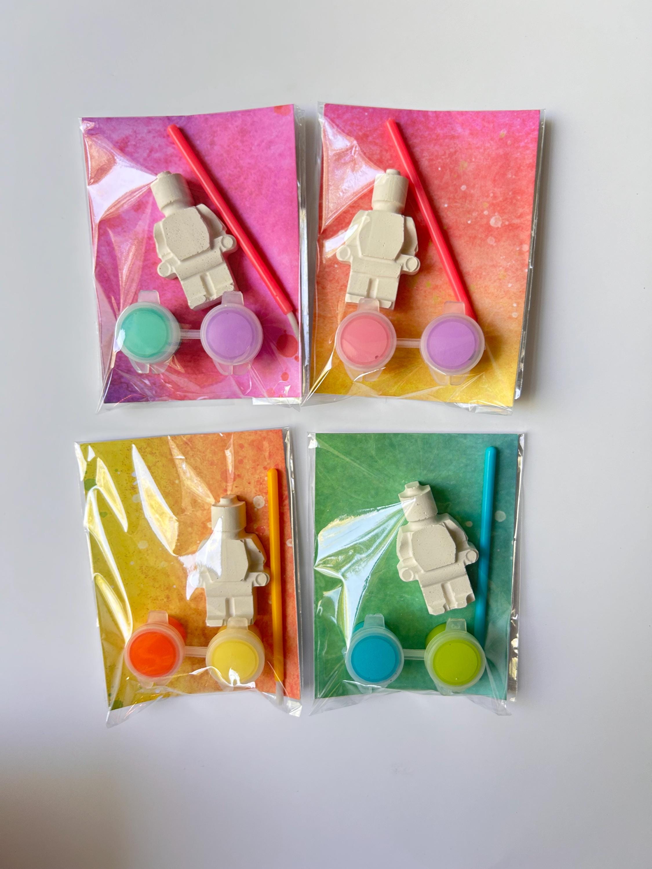 Brick Robot Party Favor Paint Kits Theme Party