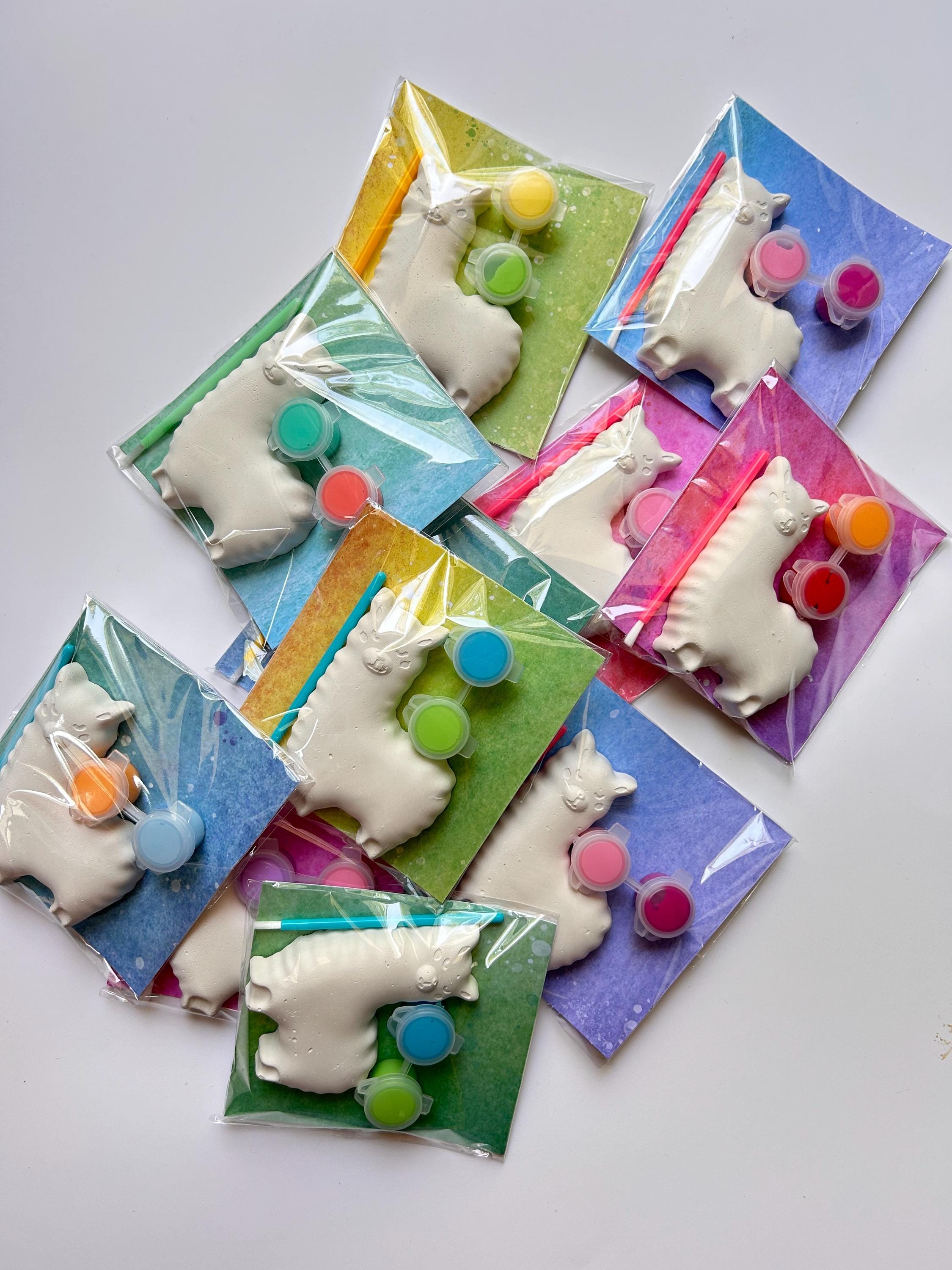 Alpaca Animal Party Favor Paint Kits Theme Party Fiesta Summer Party