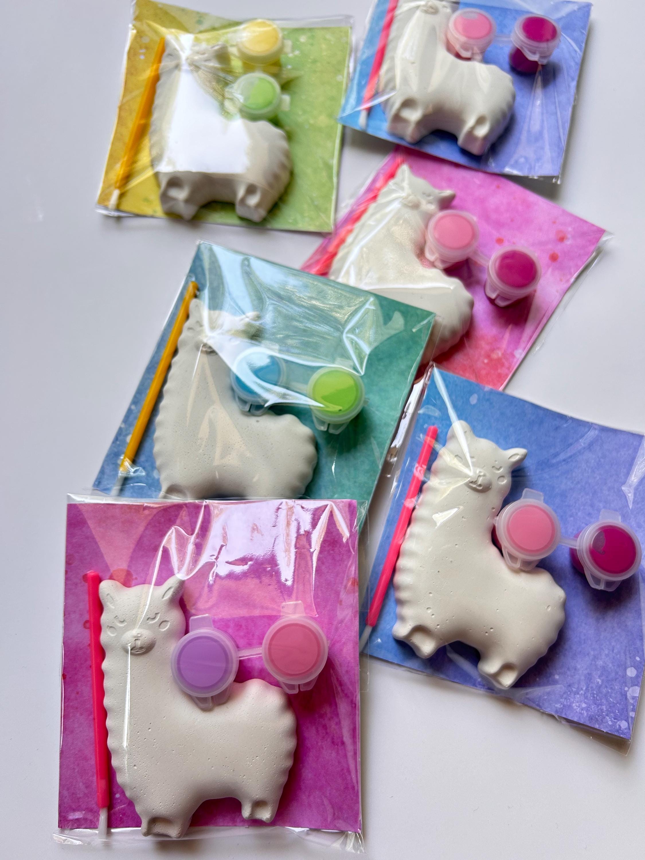 Alpaca Animal Party Favor Paint Kits Theme Party Fiesta Summer Party
