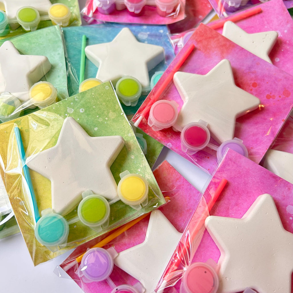 Star Party Favor Paint Kits Theme Party Class Party Favors Party Star Week Craft