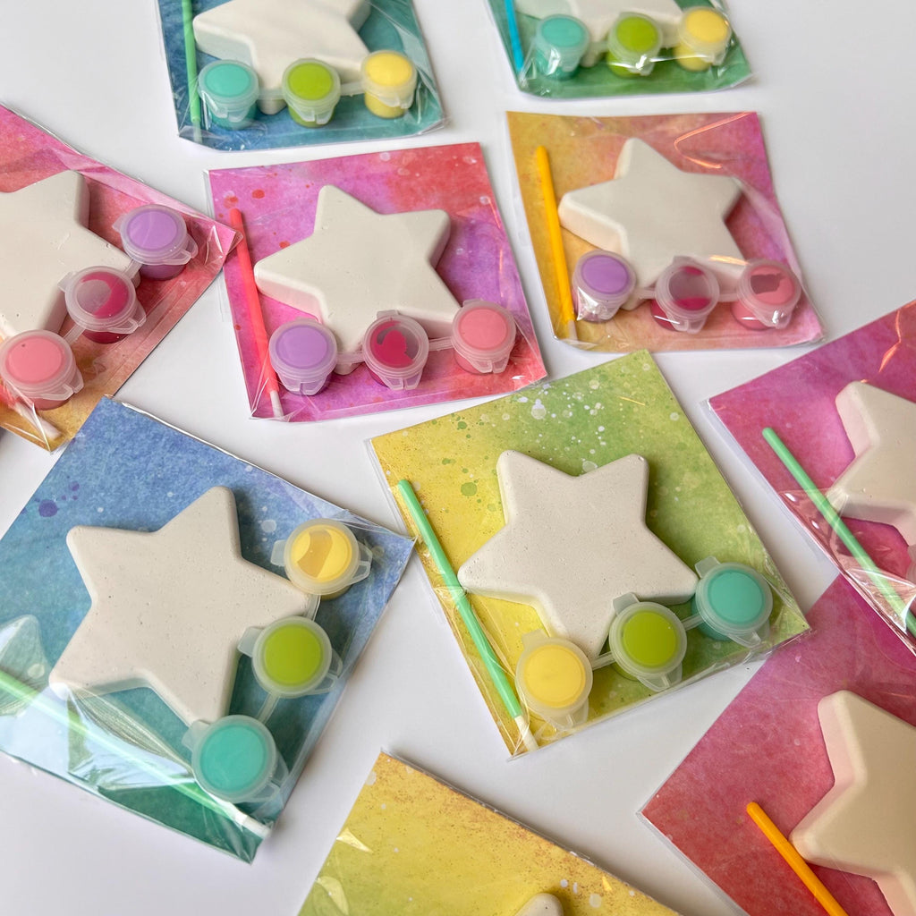 Star Party Favor Paint Kits Theme Party Class Party Favors Party Star Week Craft
