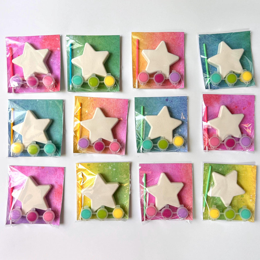 Star Party Favor Paint Kits Theme Party Class Party Favors Party Star Week Craft