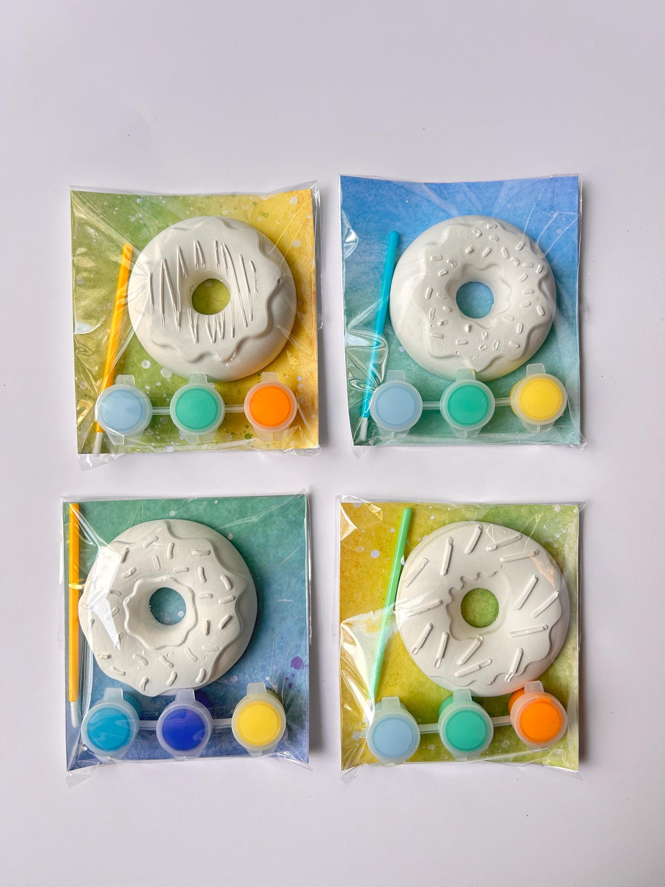 Donut Party Favor Paint Kits Theme Party Summer Party Favors Party Donut Craft