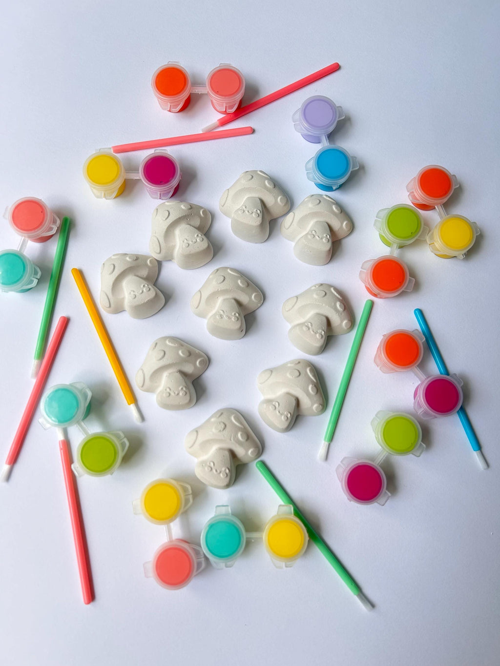Mushroom Party Favor Paint Kits Theme Party Woodland Party Enchanted Nature Birthday Party Favors First Birthday Party Favors