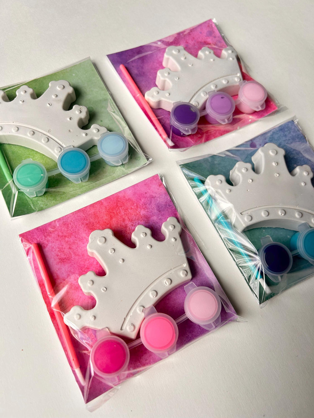 Princess Party Favor Paint Kits Party Theme Princess Crown