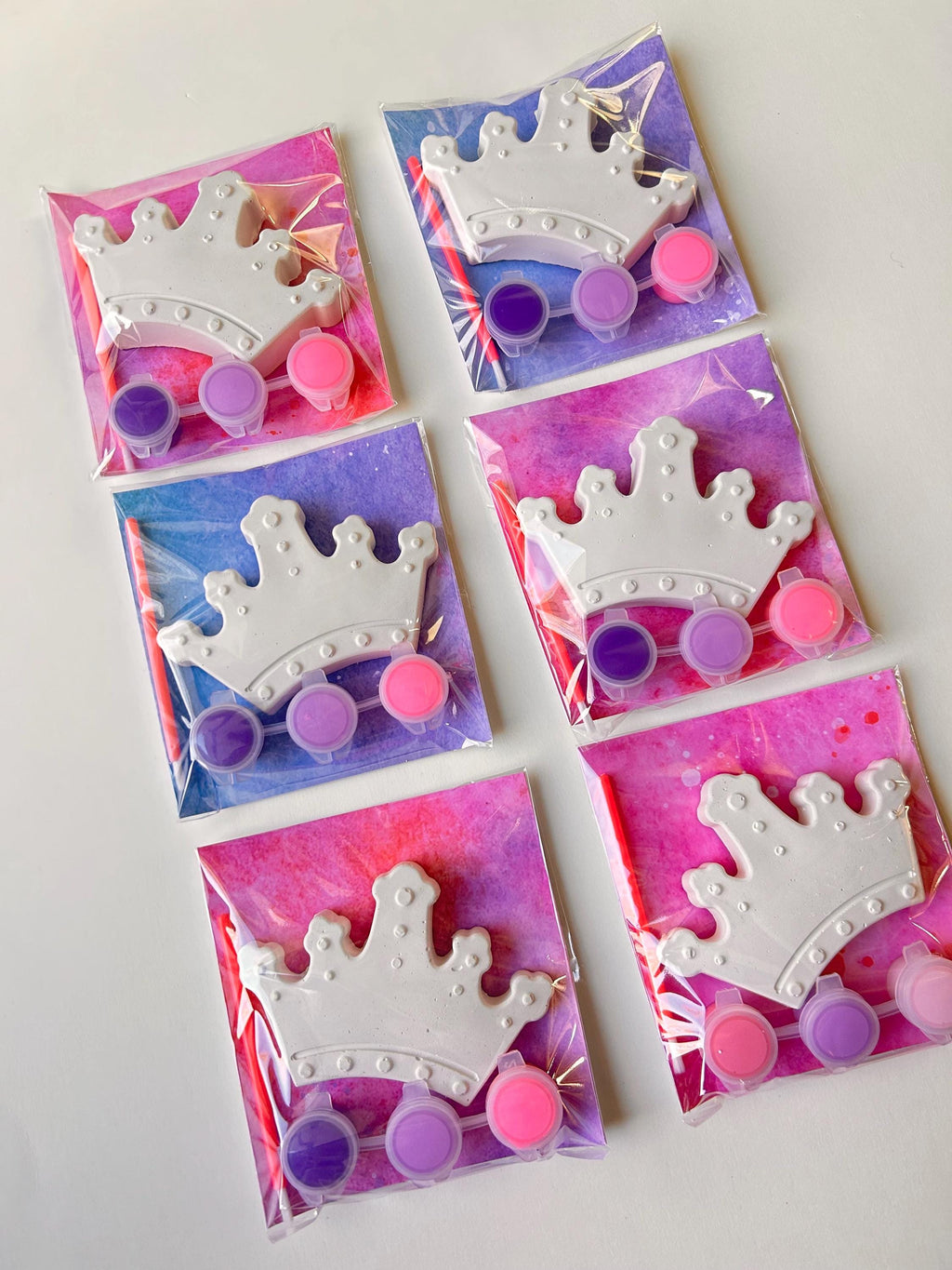 Princess Party Favor Paint Kits Party Theme Princess Crown