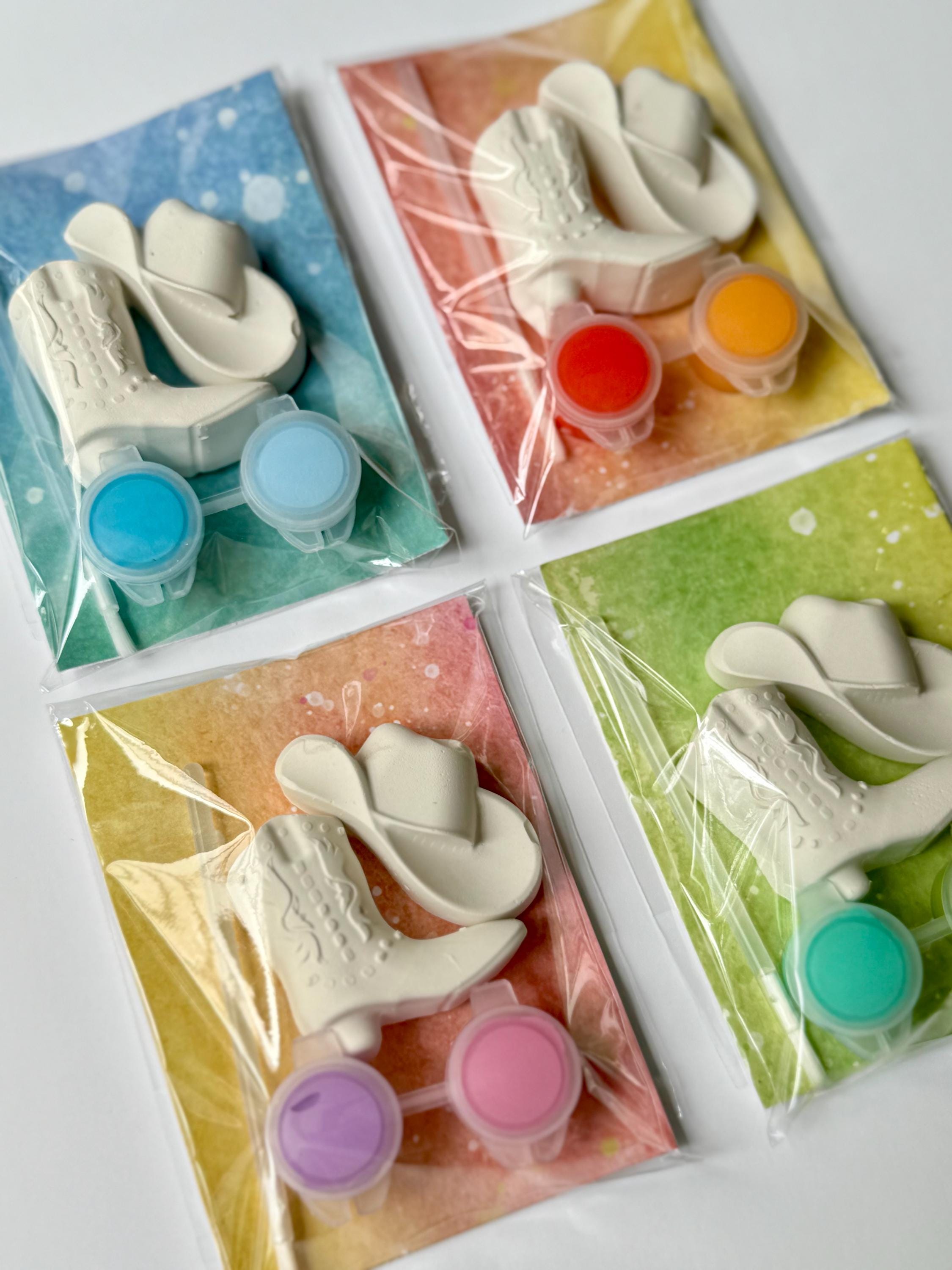 Western Cowgirl Cowboy Party Favor Paint Kits