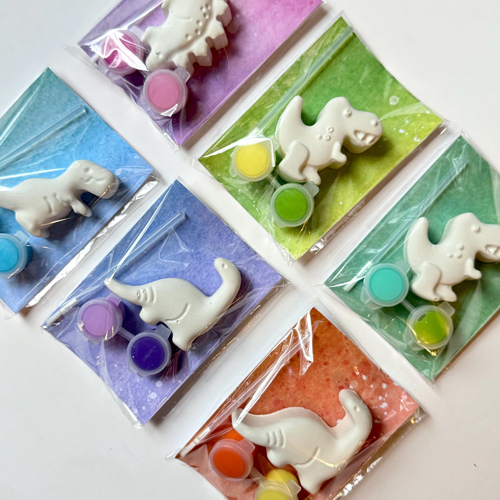 Dinosaur Party Favor Paint Kits Theme Party