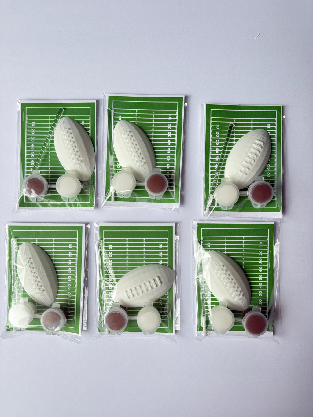 Football Party Favor Paint Kit Sports Party Kids Crafts